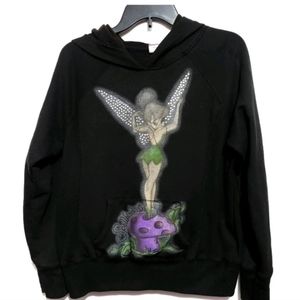 Disney Tinkerbell Spellbound Hoodie Juniors Size Medium (7-9) EUC